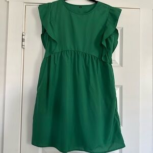 Green dress